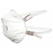 Stofmasker voorgevormd met uitademventiel FFP3